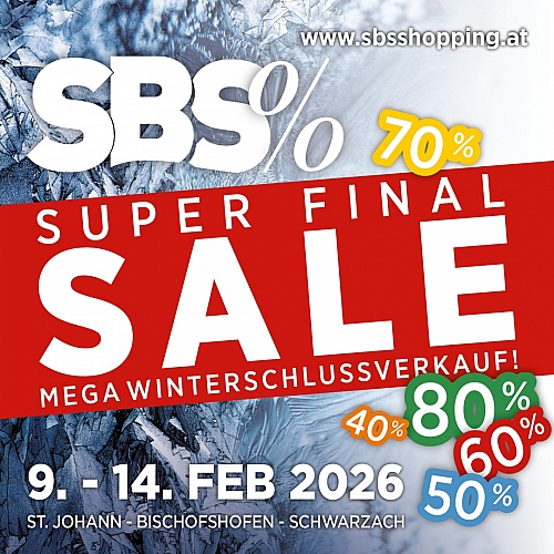 ❄️ WINTER-SALE bei SBS! ❄️