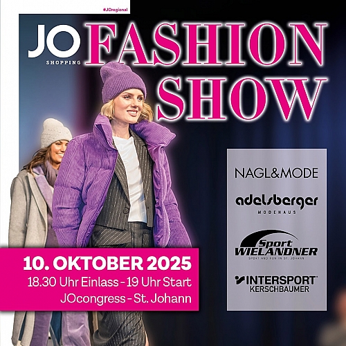 Große JOregional Modeschau - Save the Date!